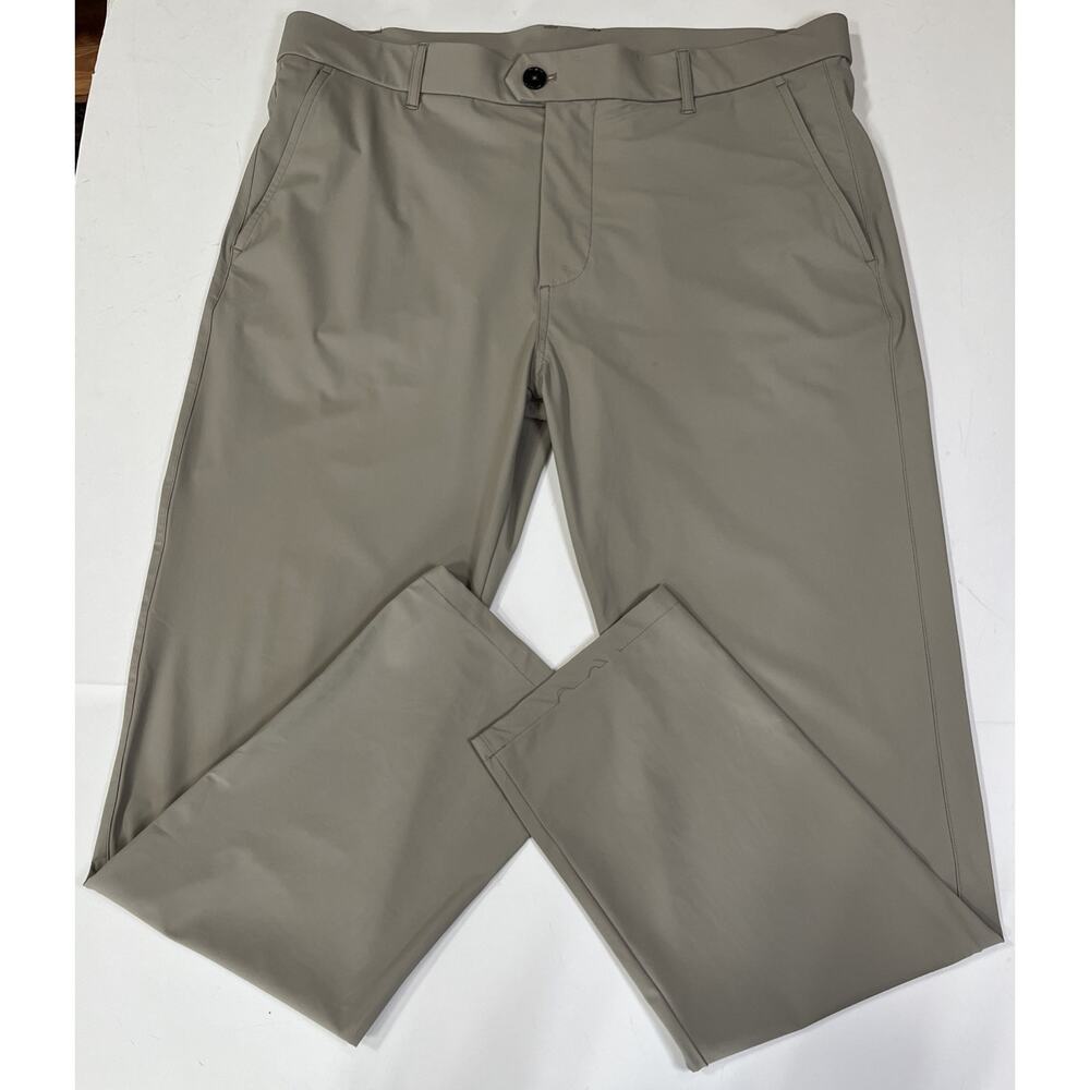 Greyson Men’s Tan Dress Golf Pants 35X32 Stretch Waist